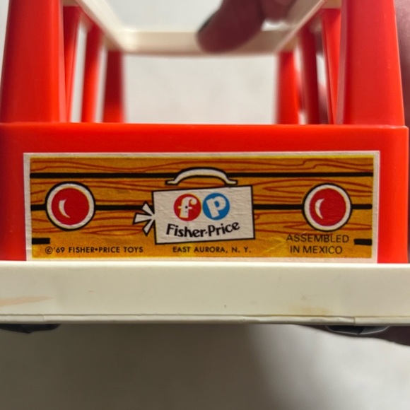 Fisher-Price vintage 1969 Mini Van - Picture 8 of 12